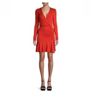 Bailey 44 Red Long Sleeve Dress - Gently used